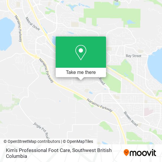 Kim's Professional Foot Care map