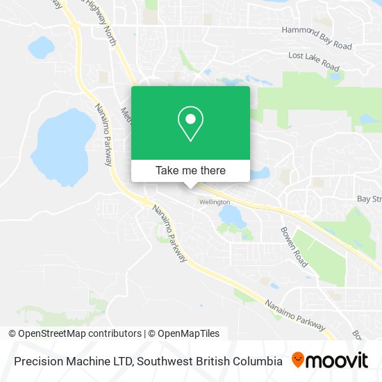 Precision Machine LTD map