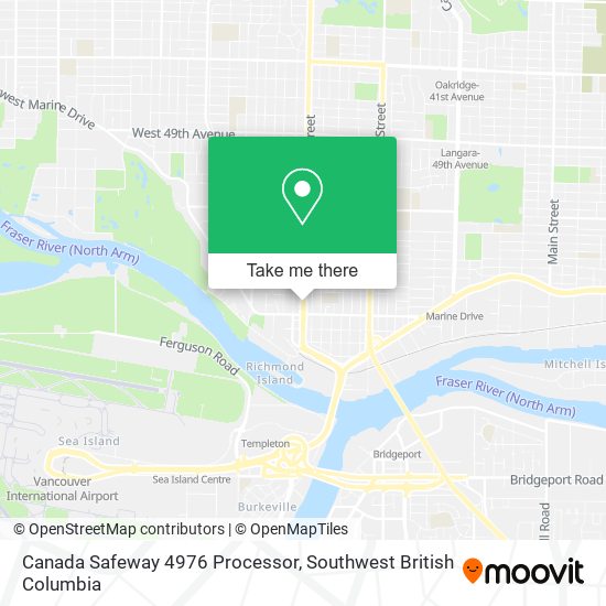 Canada Safeway 4976 Processor map