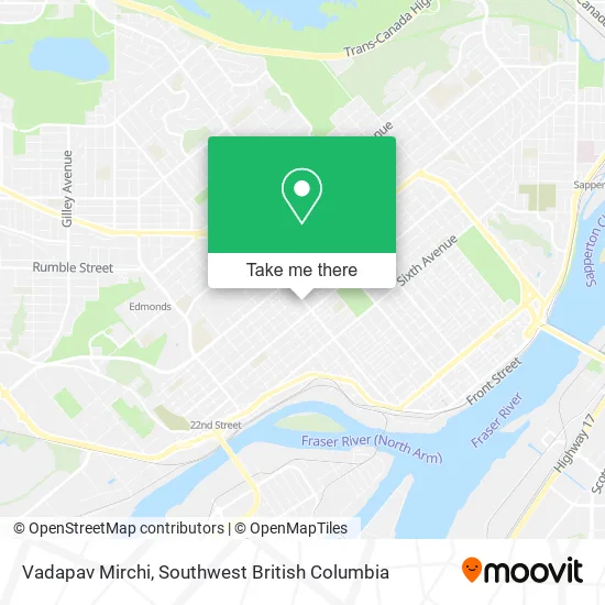 Vadapav Mirchi map