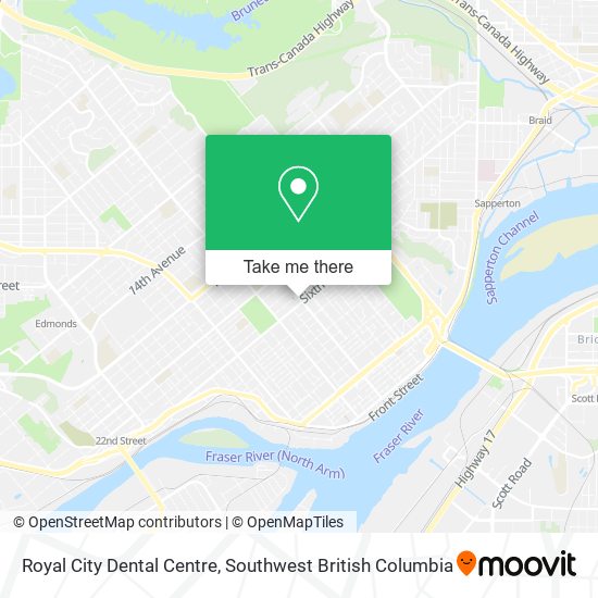 Royal City Dental Centre map
