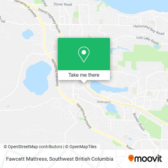 Fawcett Mattress map