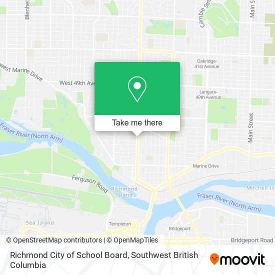 Richmond City of School Board map