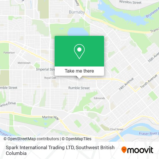 Spark International Trading LTD map