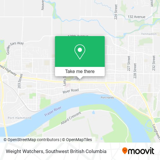 Weight Watchers map