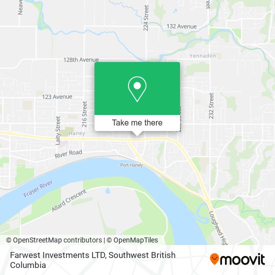 Farwest Investments LTD map