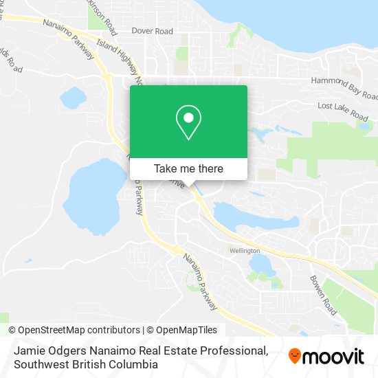 Jamie Odgers Nanaimo Real Estate Professional map