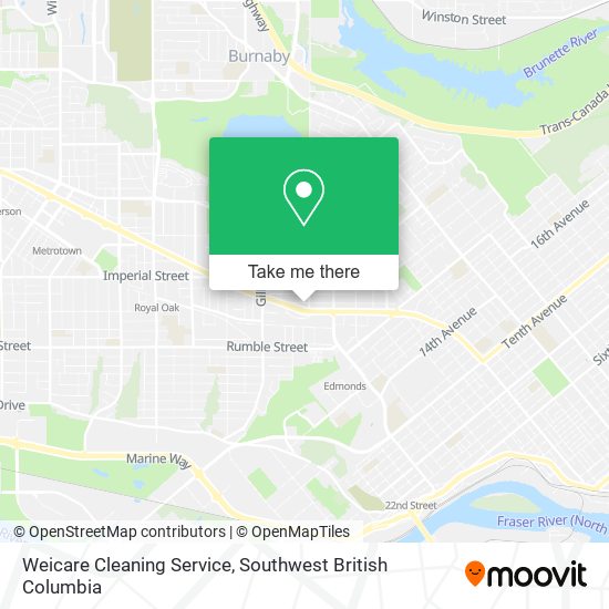 Weicare Cleaning Service map