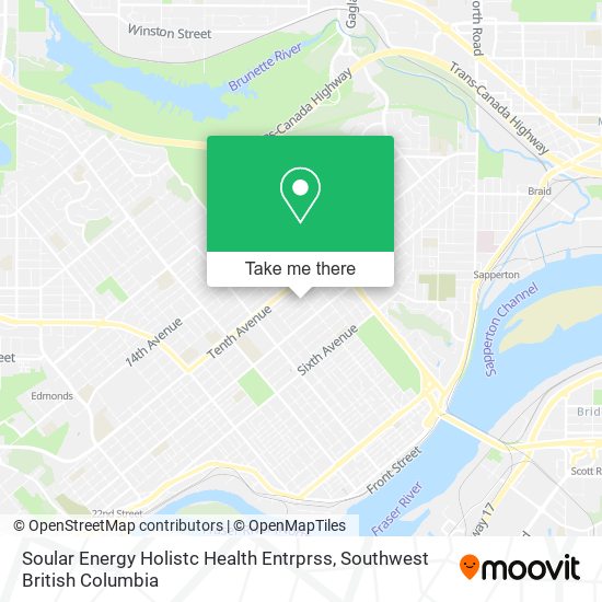 Soular Energy Holistc Health Entrprss map