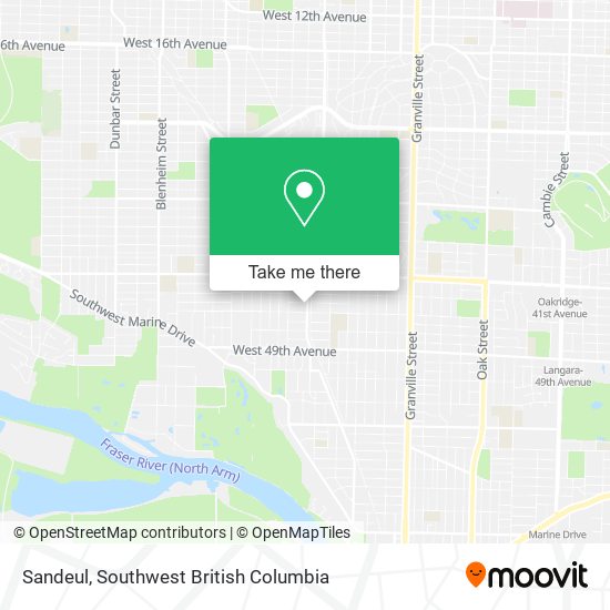 Sandeul map