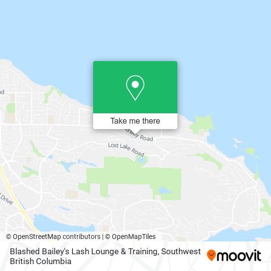 Blashed Bailey's Lash Lounge & Training map