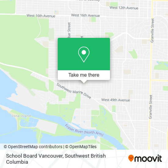 School Board Vancouver map