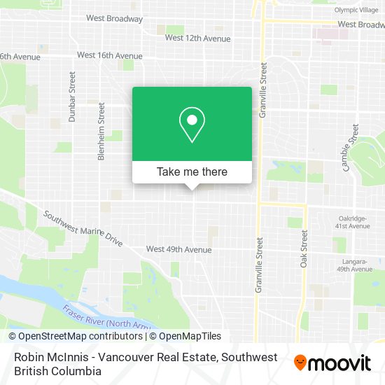 Robin McInnis - Vancouver Real Estate map