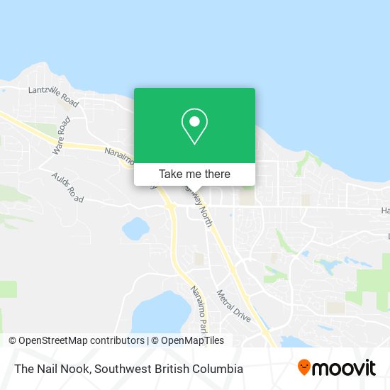 The Nail Nook map
