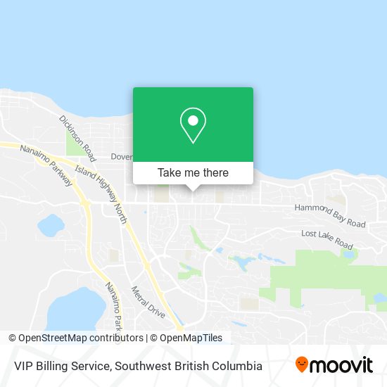 VIP Billing Service map