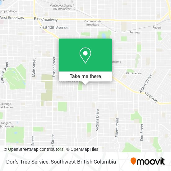 Don's Tree Service map