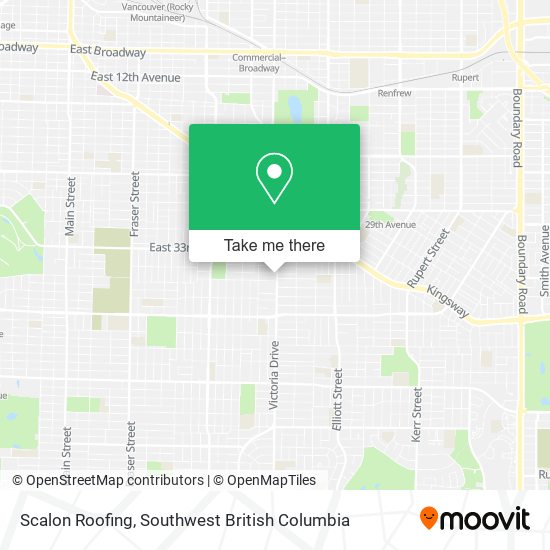 Scalon Roofing map