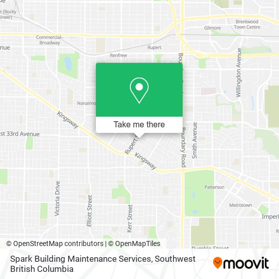 Spark Building Maintenance Services map