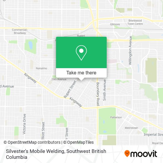 Silvester's Mobile Welding map