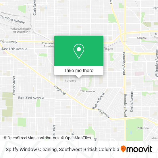 Spiffy Window Cleaning map