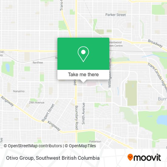 Otivo Group map