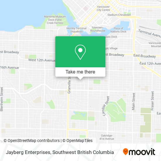 Jayberg Enterprises map