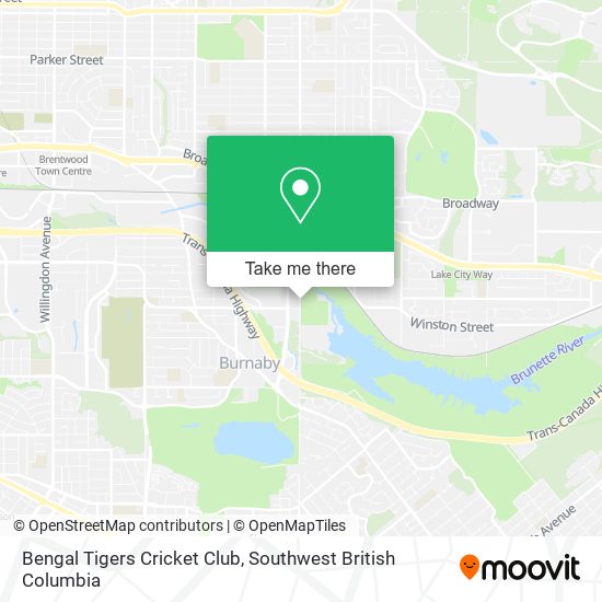 Bengal Tigers Cricket Club map