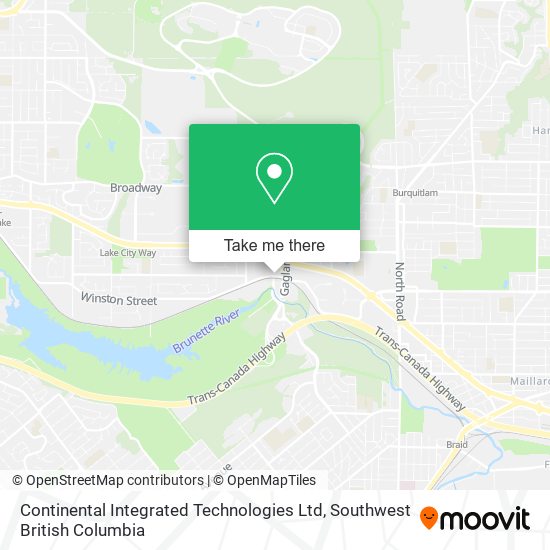 Continental Integrated Technologies Ltd map