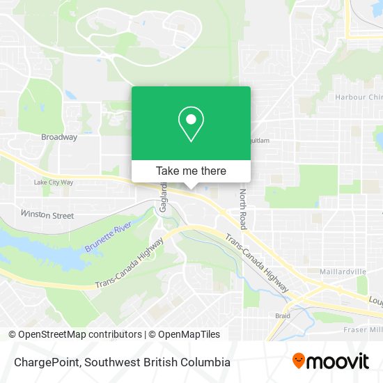 ChargePoint map