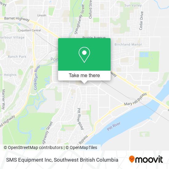 SMS Equipment Inc map