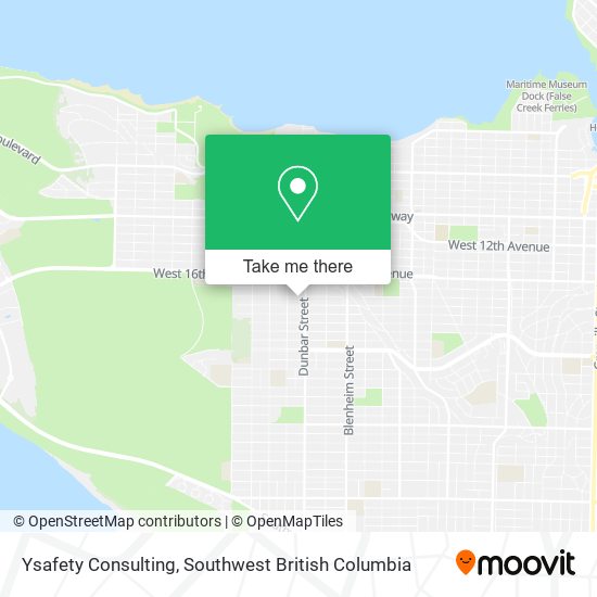 Ysafety Consulting map