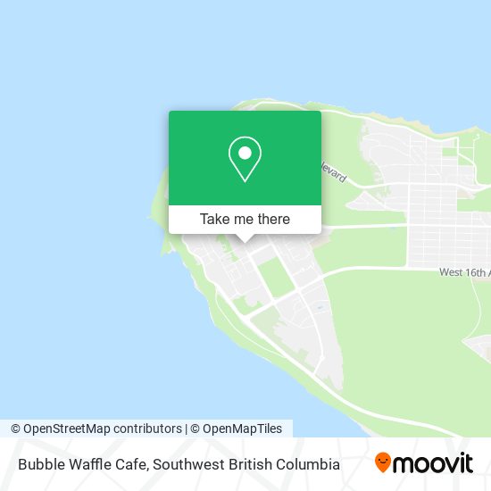 Bubble Waffle Cafe map