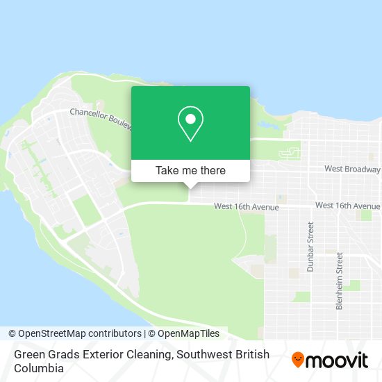 Green Grads Exterior Cleaning map