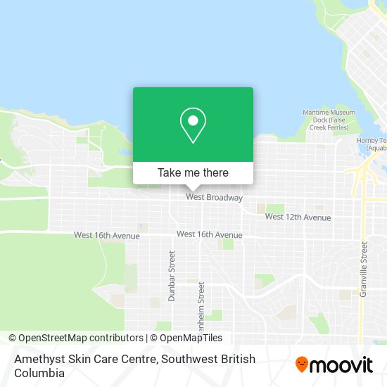 Amethyst Skin Care Centre map