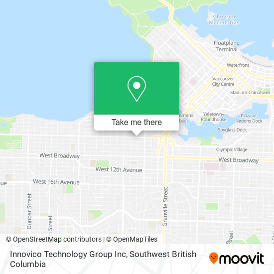 Innovico Technology Group Inc map