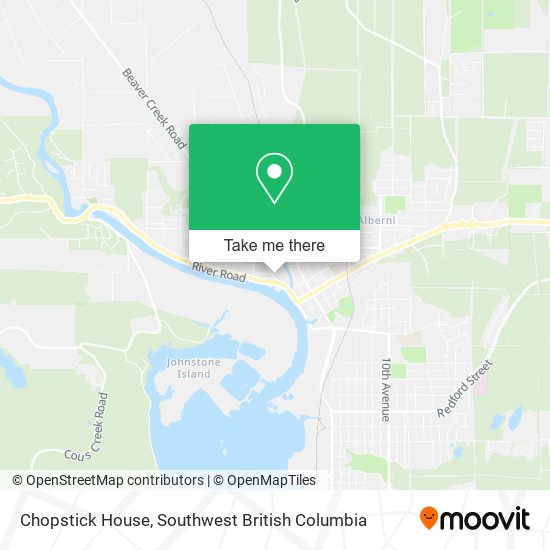 Chopstick House map