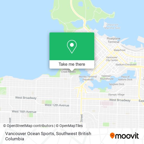 Vancouver Ocean Sports plan