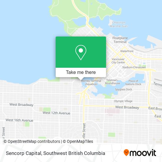 Sencorp Capital map