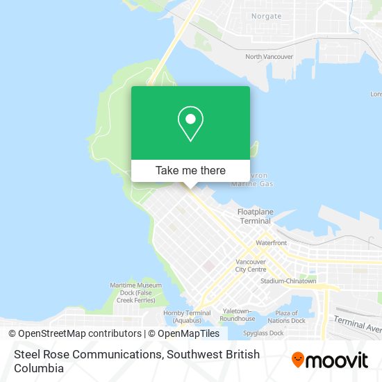 Steel Rose Communications map