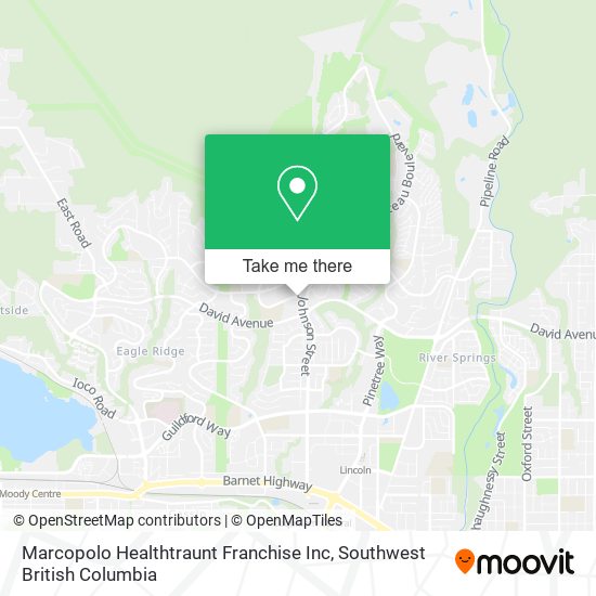 Marcopolo Healthtraunt Franchise Inc map