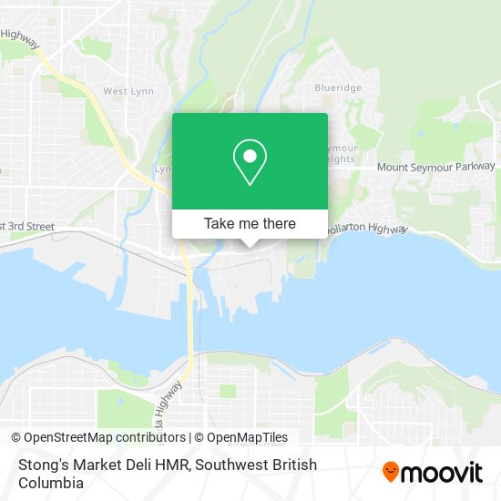 Stong's Market Deli HMR map