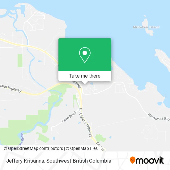 Jeffery Krisanna map