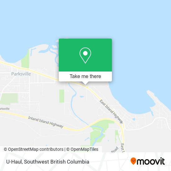 U-Haul map