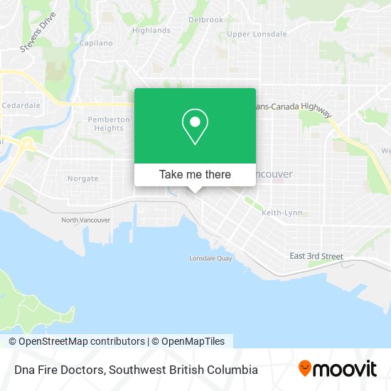 Dna Fire Doctors map