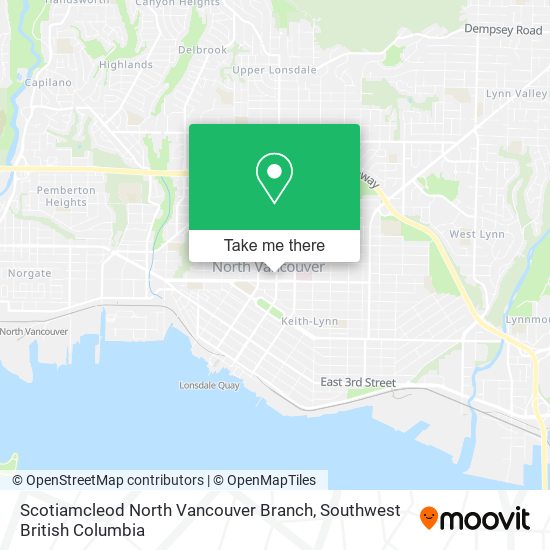 Scotiamcleod North Vancouver Branch plan