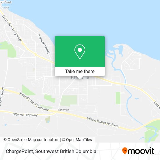 ChargePoint map