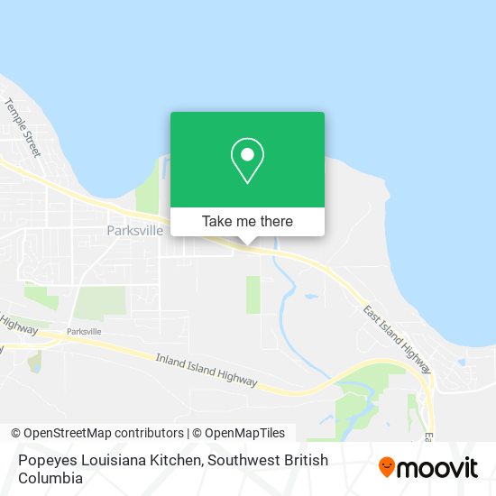 Popeyes Louisiana Kitchen map