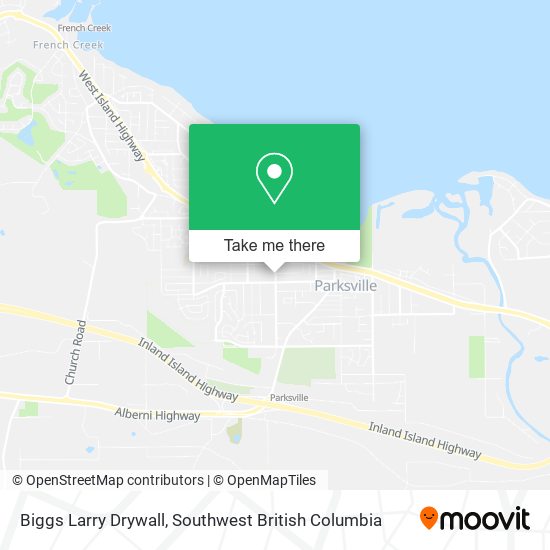 Biggs Larry Drywall map