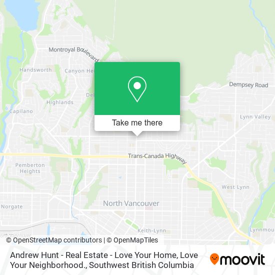 Andrew Hunt - Real Estate - Love Your Home, Love Your Neighborhood. map