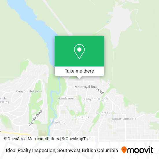 Ideal Realty Inspection map